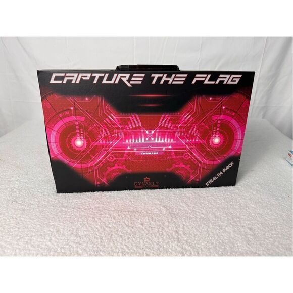 Dynasty Toys CAPTURE THE FLAG Laser Tag 2 Player Set Stealth Pack - Picture 2 of 13